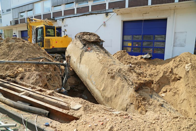 Industrial Demolition Site