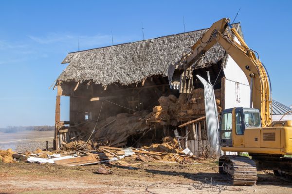 Barn Demolition in Daphne