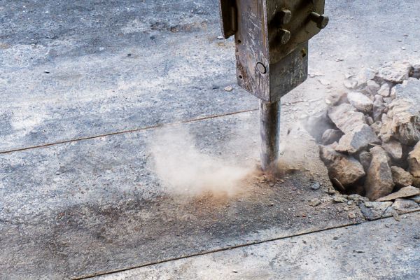Concrete Patio Removal in Daphne