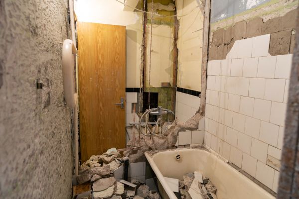 Shower Tile Demolition in Daphne
